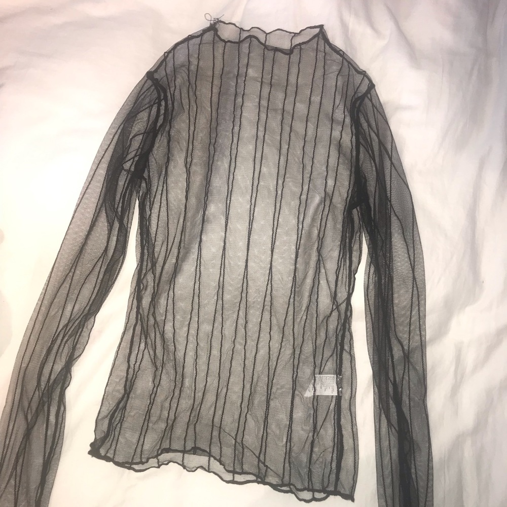 sheer nastygal top
